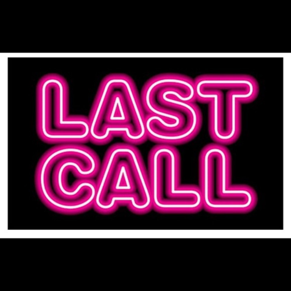 LAST CALL BEFORE DONATIONS